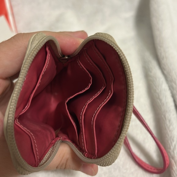 Coach Pink Phone Wristlet - Picture 3 of 6